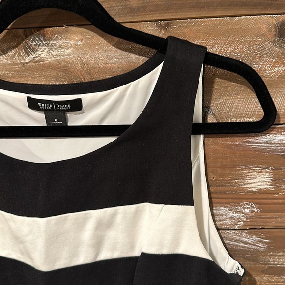 WHBM-Stripped Dressy Tank - Picture 2 of 6